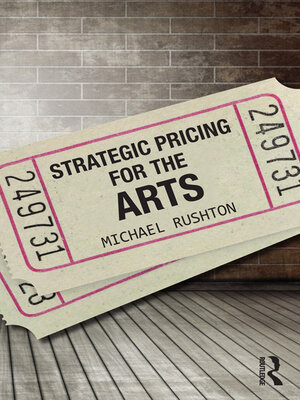 cover image of Strategic Pricing for the Arts